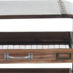 Brown Iron Industrial Chest 26 X 20 X 14 - Brown -Baxton Acme Shop 01386d9c ee18 4260 89f5 3820f3282bb4