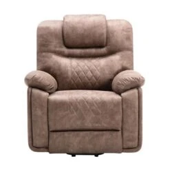 Nestfair Power Lift Recliner With Adjustable Massage And Heating System - Brown -Baxton Acme Shop 029c08cc 3d1b 4bf4 bb49 37844acfb5c8