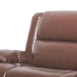 Leet Faux Leather Oversized Pushback Recliner By Christopher Knight Home - Espresso/ Cognac Brown -Baxton Acme Shop 02a2955e f03e 4ce4 b199 53fe2faa09a8