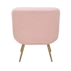 Porthos Home Quinn Accent Chair With Footrest And Pillow, Fabric Upholstery, Gold Legs - Blue -Baxton Acme Shop 037bfeb8 3bf3 4b12 a5bf 95288360561d