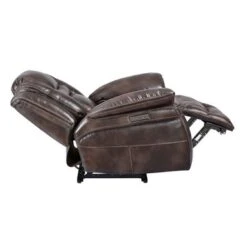 Copper Grove Ophelia Brown Faux-Leather Power Recliner - Brown. -Baxton Acme Shop 040135e7 87a5 40a6 becd 7e26222bf988