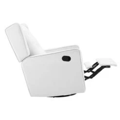 Odelia Swivel Glider Rocker Recliner - Chocolate,Microfiber -Baxton Acme Shop 04192198 5bd5 4b83 87af dbd6a3cee5a3