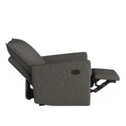 Avenue Greene Brodyn Gliding Recliner Chair With Memory Foam - Grey Linen -Baxton Acme Shop 04bbbd26 d53c 46e5 bd32 c58bf131bb1b