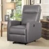 27.25'' Wide Auto Glider Standard Recliner - Grey -Baxton Acme Shop 084ee22b f62b 423e af7a 705e629138cb