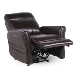 Colfax Power Reclining Top Grain Leather Chair By Greyson Living - Brown -Baxton Acme Shop 08a60575 bd51 40c8 8abf 1a3e6c076268