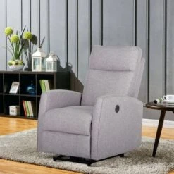 27.25'' Wide Manual Glider Standard Recliner - Sand -Baxton Acme Shop 0958b62a 848f 4144 a821 4e64e06013e9