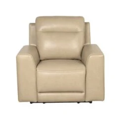 Copper Grove Dayton Top Grain Leather Power Reclining Chair - Sand -Baxton Acme Shop 0a6875cc 6da7 453b aad2 ca963d769c07