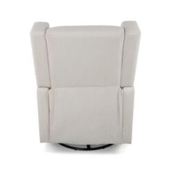 Hounker Contemporary Upholstered Swivel Recliner By Christopher Knight Home - Charcoal+Black -Baxton Acme Shop 0b81ee97 5e1c 489b b9b7 7f0538cf78d5