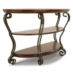 Medium Brown Nestor Sofa Table -Baxton Acme Shop 0c021ec3 6174 4b7a a395 f8d7cce73f49