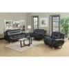 Michael Segura 3PC Living Room Set - Black -Baxton Acme Shop 0d1e0097 55ae 4d10 8a66 0df128811017