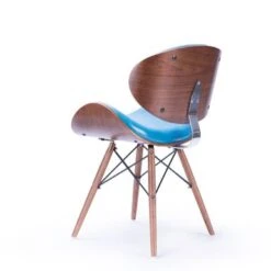 Corvus Madonna Mid-century Teal Accent Chair - Two Chairs -Baxton Acme Shop 0e33eb76 a338 4235 8e11 50700a1cb312