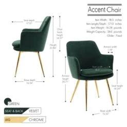 Porthos Home Gemma Velvet And Goldtone Metal Accent Chair - Pink -Baxton Acme Shop 0ebd4e74 bf18 4c2d 938c 165d9df7ef4d