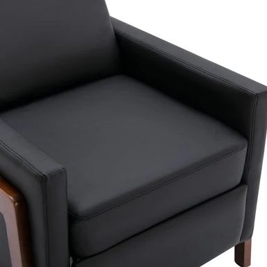 Upholstered Recliner Chair - Brown 9 Upholstered Recliner Chair - Brown - Image 7