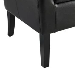 Sheraton Club Chair Black -Baxton Acme Shop 117b0566 84cc 4233 afe5 713342749160