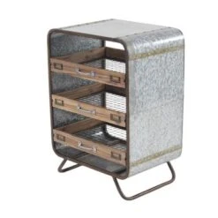 Brown Iron Industrial Chest 26 X 20 X 14 - Brown -Baxton Acme Shop 12251e9c 0ad0 4e0a 87a2 73c2e47356f7