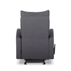 29.25'' Wide Manual Glider Standard Recliner - Dark Gray -Baxton Acme Shop 14776dc3 26b3 4957 9d47 0e2950faf797
