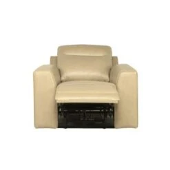 Copper Grove Dayton Top Grain Leather Power Reclining Chair - Sand -Baxton Acme Shop 15fc023f 4b6b 4234 9b85 9702d125cded