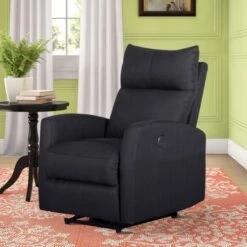 29.25'' Wide Manual Glider Standard Recliner - Dark Gray -Baxton Acme Shop 16e2d0df 76dd 459d b8d7 1bb6c791458a