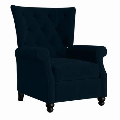 Copper Grove Plush Pushback Recliner Chairs (Set Of 2) - Mustard Gold 10 Copper Grove Plush Pushback Recliner Chairs (Set Of 2) - Mustard Gold - Image 8