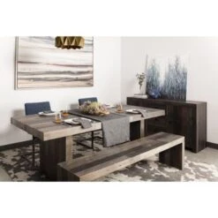 Aurelle Home Distressed Vintage Wash Finish Large Bench - 71"x 15" X 18" - 71"x 15" X 18" - Single - Brown - Dining Height -Baxton Acme Shop 17a40cb0 9043 42ff 90a0 8db033ba50c7