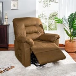 Electric Power Lift Recliner Chair Sofa, Remote Controlled Power Lift Chair, Comfortable Power Lift Recliners For Elderly Gray - Chocolate -Baxton Acme Shop 18d7d1d5 6176 4626 9139 10d59bfda280