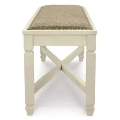 Two-tone Bolanburg Large Upholstered Dining Room Bench -Baxton Acme Shop 19fc2523 1c66 4229 9347 7c73b9d5d481