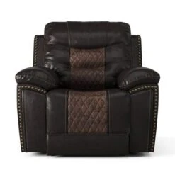 Commander Glider Recliner - Brown -Baxton Acme Shop 1b50efa7 4a3b 4736 a102 6f10b604f0b3