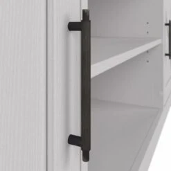 Key West TV Stand With Coffee Table And End Tables By Bush Furniture - Washed Gray -Baxton Acme Shop 1c84ede5 a09c 4201 9e47 3c039e2c200b