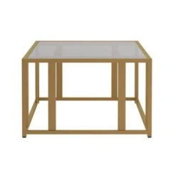 Eastbrook Metal Frame Coffee Table Matte Brass -Baxton Acme Shop 1d9c7e80 bd33 423f 924f 731e8cba26ba