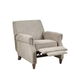 Sand Julian Push Back Recliner -Baxton Acme Shop 2040efcd a176 41a3 9be7 a1a2c72cdc52