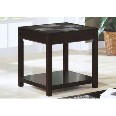 Accent Table/ Side/ End/ Nightstand/ Lamp/ Living Room/ Bedroom/ Laminate/ Brown/ Transitional 5 Accent Table/ Side/ End/ Nightstand/ Lamp/ Living Room/ Bedroom/ Laminate/ Brown/ Transitional - Image 3