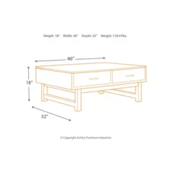 Mondoro Coffee Table With Lift Top -Baxton Acme Shop 21511b67 e63f 4e92 acb0 a8524c56461c
