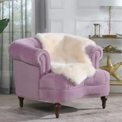 La Rosa Victorian Tufted Upholstered Accent Chair - Opal Grey Velvet 25 La Rosa Victorian Tufted Upholstered Accent Chair - Opal Grey Velvet -Baxton Acme Shop 21bb3c71 40e8 47fd 86b8 d75b197db2cf