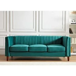 Line Tufted Square Design2 Pieces Livingroom Sets - Green -Baxton Acme Shop 21d5bd36 5a8a 4563 87f0 505a4a72f323