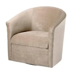 Ellery Modern Microfiber Swivel Accent Chair By Greyson Living - Ash Grey -Baxton Acme Shop 223b6870 7d8f 4cee 8439 630588ff1cc4