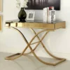 Contemporary Brass Sofa Table -Baxton Acme Shop 22880732 6a77 4560 a349 be4f2d12c815