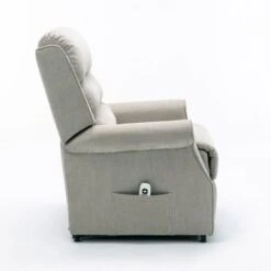 Allister Lift Chair With Massage By Greyson Living - Charcoal -Baxton Acme Shop 22883216 2a6a 4e6a 809c 6b0f2f5d90db