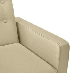 Copper Grove Linen Button Tufted Push Back Recline - Heather Grey -Baxton Acme Shop 26f8a3bc a488 481b 97b1 8babe2dd738d