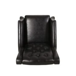 Sadlier Faux Leather Tufted Pushback Recliner By Christopher Knight Home - Dark Brown -Baxton Acme Shop 28fcd7ea 4a7d 49eb 8c7f 6a61a21b2a06