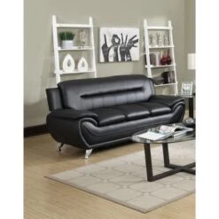 Sanuel 3 Pieces Living Room Sets - Black -Baxton Acme Shop 294cf062 65c2 4f78 86be 19968759fd94