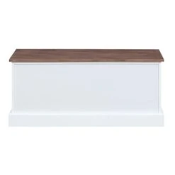 3-drawer Storage Bench Weathered Brown And White -Baxton Acme Shop 2a5da2c7 9574 40bf 802d 2d30169650e0