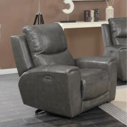 Copper Grove Fyti Top Grain Leather Power Reclining Chair - Grey -Baxton Acme Shop 2ba3230a f4d8 436a 9b62 509f08f75cf4