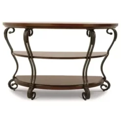 Medium Brown Nestor Sofa Table -Baxton Acme Shop 2d23a88e 0122 44fd a374 cd2f6112a706