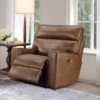 Abbyson Easley Top Grain Leather Dual Power Recliner - Camel -Baxton Acme Shop 2d72db34 49bb 407b 95d7 692d9287f888
