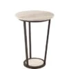 Mercana Bombola I Marble/Metal Accent Table -Baxton Acme Shop 2e76894c 599e 47b0 8f29 beea1f58f0ea