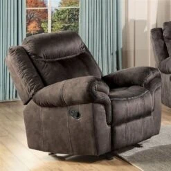 Velvet Upholstered Glider Recliner - Grey 14 Velvet Upholstered Glider Recliner - Grey -Baxton Acme Shop 2f0b909f db0f 4ee8 a977 3b57c63cabf1