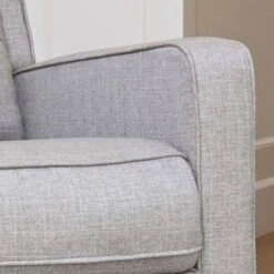 Abbyson Indio Mid Century Pushback Recliner - Charcoal -Baxton Acme Shop 305bf953 a8ee 4be2 93d4 03b67fb1aac3