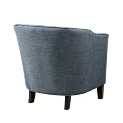 Slate Blue Fremont Barrel Arm Chair -Baxton Acme Shop 313f3283 af18 4013 9a65 bff20b8790b2