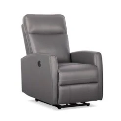 27.25'' Wide Auto Glider Standard Recliner - Grey -Baxton Acme Shop 315e13ca 69a1 4d8b 98d6 c20e18846b7f