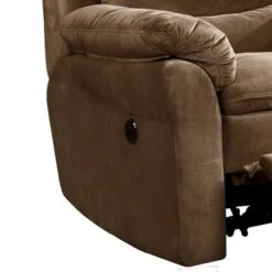 Copper Grove Roseway Brown Fabric Transitional Massage Power Recliner - Brown -Baxton Acme Shop 317a1d45 a288 4040 8f8b 94fda44583f0